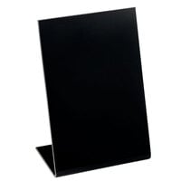Cal-Mil 950-13 Classic 5 inch x 7 inch Black Write-On Easel