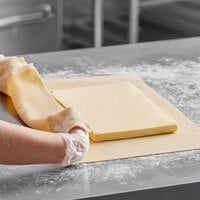 Isigny Sainte-Mere Unsalted Lamination Butter Sheet 82% Butterfat 2.2 lb. - 10/Case