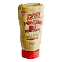Mike's Amazing Stoneground Deli Mustard Squeeze Bottle 12.5 oz. - 12/Case