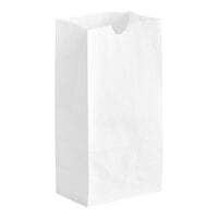 Choice 1 lb. White Paper Bag - 500/Case