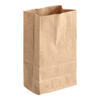 Choice 1/2 lb. Natural Kraft Paper Bag - 500/Case