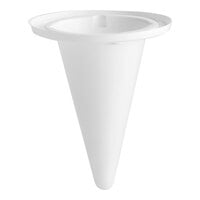 The Buddy System Large Pointed Plastic Cone Holder 4-7 oz. - 1400/Case