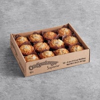 Otis Spunkmeyer Blueberry Crumb Cake Muffin 4 oz. - 24/Case