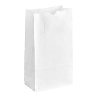 Choice 2 lb. White Paper Bag - 500/Case