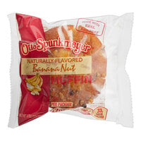 Otis Spunkmeyer Individually Wrapped Banana Nut Muffin 4 oz. - 24/Case