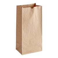 ChoiceHD 12 lb. Extra Heavy-Duty Natural Kraft Bag - 400/Case