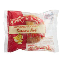 Otis Spunkmeyer Individually Wrapped Banana Nut Muffin 2.25 oz. - 96/Case