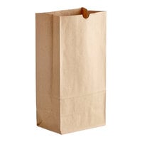 Choice 8 lb. Natural Kraft Paper Bag - 500/Case