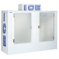 Polar Temp 750CW Cold Wall Outdoor Ice Merchandiser - 75 cu. ft.