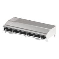 Vollrath GGHDM-72 72" Heavy-Duty Countertop Griddle with Manual Controls - 180,000 BTU