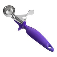 Choice #40 Purple Ergonomic Thumb Press Disher - 0.75 oz.