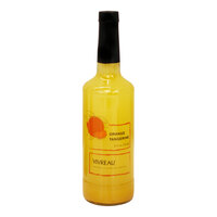 Vivreau Natural Flavor Collection Orange Tangerine Flavoring Syrup for Sparkling Water 24 oz. - 6/Case
