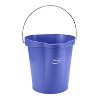 Vikan 56868 3 Gallon Purple Hygiene Bucket
