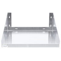 Advance Tabco MS-24-24-EC 24 inch x 24 inch Stainless Steel Microwave Shelf