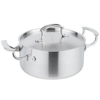 Vollrath Miramar® 1 qt Tri-Ply Stainless Steel Butter Warmer - 5 1/2