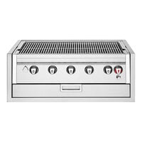 Crown Verity IBI36LP-GO Infinite Series 36 inch Liquid Propane Built-In Grill - 79,500 BTU