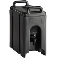 Cambro UC1000110 Ultra Camtainers 10.5 Gallon Black Insulated Beverage  Dispenser