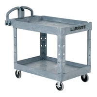 Rubbermaid Cart, Utility and Bussing, Plastic, #FG452089BEIG