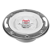 Oatey 43613 Easy Tap PVC Water Closet Flange with Stainless Steel Ring