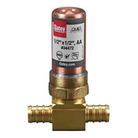 Oatey 34472 Quiet Pipes AA Tee Hammer Arrestor with 1/2" F1807 PEX Connection