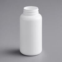 300cc (10 oz.) White HDPE Packer Bottle - 150/Case