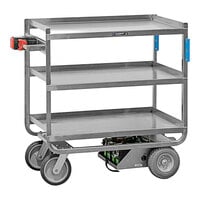 Lakeside 163422 Motorized Heavy-Duty 3-Shelf Utility Cart