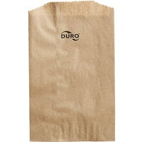 Duro 6" x 9" Brown Merchandise Bag - 1000/Bundle