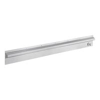 Choice 36" x 3 1/2" Stainless Steel Wall Mounted Ticket Holder