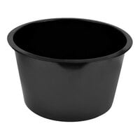 Dalebrook by BauscherHepp 208 oz. Black Melamine Barrel Display Bowl Insert