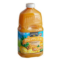 Langers Pineapple Juice 64 fl. oz. - 8/Case