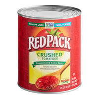 RedPack Extra-Heavy Concentrated Crushed Tomatoes #10 Can - 6/Case