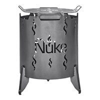 Nuke BBQ Fogon 40 16" Portable Wood Fire Pit / Grill with Grate and Cover