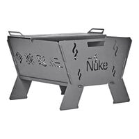 Nuke BBQ Huapi 50 21" Collapsible Wood Fire Pit / Grill with 2 Grates