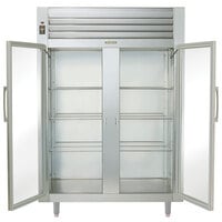 Traulsen AHT232WUT-FHG Two Section Glass Door Reach In Refrigerator - Specification Line