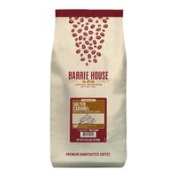 Barrie House Salted Caramel Flavored Whole Bean Coffee 2 lb. - 6/Case