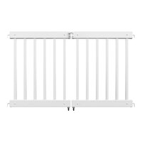 Mod-Fence Mod-Traditional 6' White Traditional Center Gate Panel