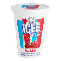 ICEE Cherry Freeze Cup 12 fl. oz. - 12/Case