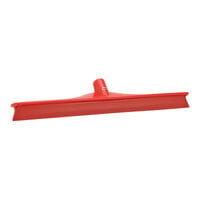 Vikan 19 11/16" Ultra-Hygienic Single Blade Rubber Floor Squeegee with Plastic Frame