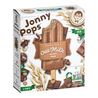 JonnyPops Chocolate Fudge and Oat Milk Popsicle 2.06 fl. oz. - 24/Case