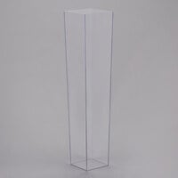 Cal-Mil 879-24 5" x 24" Square Clear Acrylic Accent Display Vase