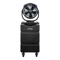 XPOWER Portable 3-Speed Indoor / Outdoor Cooling Misting Fan / Air Circulator with Water Pump and 23.7 Gallon Reservoir Tank - 1700CFM; 115V - FM-88WK2