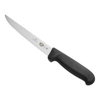 Victorinox 6" Extra-Wide Stiff Boning Knife with Fibrox Handle 5.6003.15-X1