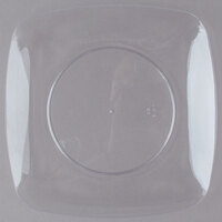 Fineline Renaissance 1508-CL 7 1/2 inch Clear Plastic Salad Plate - 10/Pack