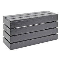 Cal-Mil 1943-11-96 Midnight Rectangle Crate Riser - 20" x 7" x 11"