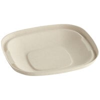 World Centric 24 oz. No PFAS Added Compostable Square Fiber Bowl - 400/Case