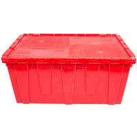 Vollrath 52645 Tote 'N Store 23 5/8" x 13 7/8" x 11 5/8" Red Chafer Box