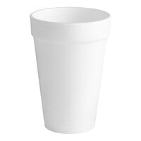 Dart 16J16 16 oz. White Customizable Foam Cup - 1000/Case