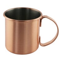 Franmara 16 oz. Straight Sided Copper Moscow Mule Mug