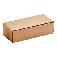 7 3/8" x 3 1/2" x 2 1/8" Corrugated Mailer for 1-Piece 1 lb. Candy Box - 25/Bundle