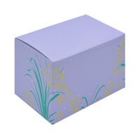 4 5/8" x 3 1/8" x 3 1/8" 1-Piece 1/2 lb. Lilac Easter Egg Candy Box - 250/Case